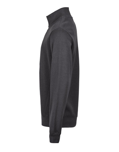 TJ5506 Tee Jays Ribbed Interlock Half Zip