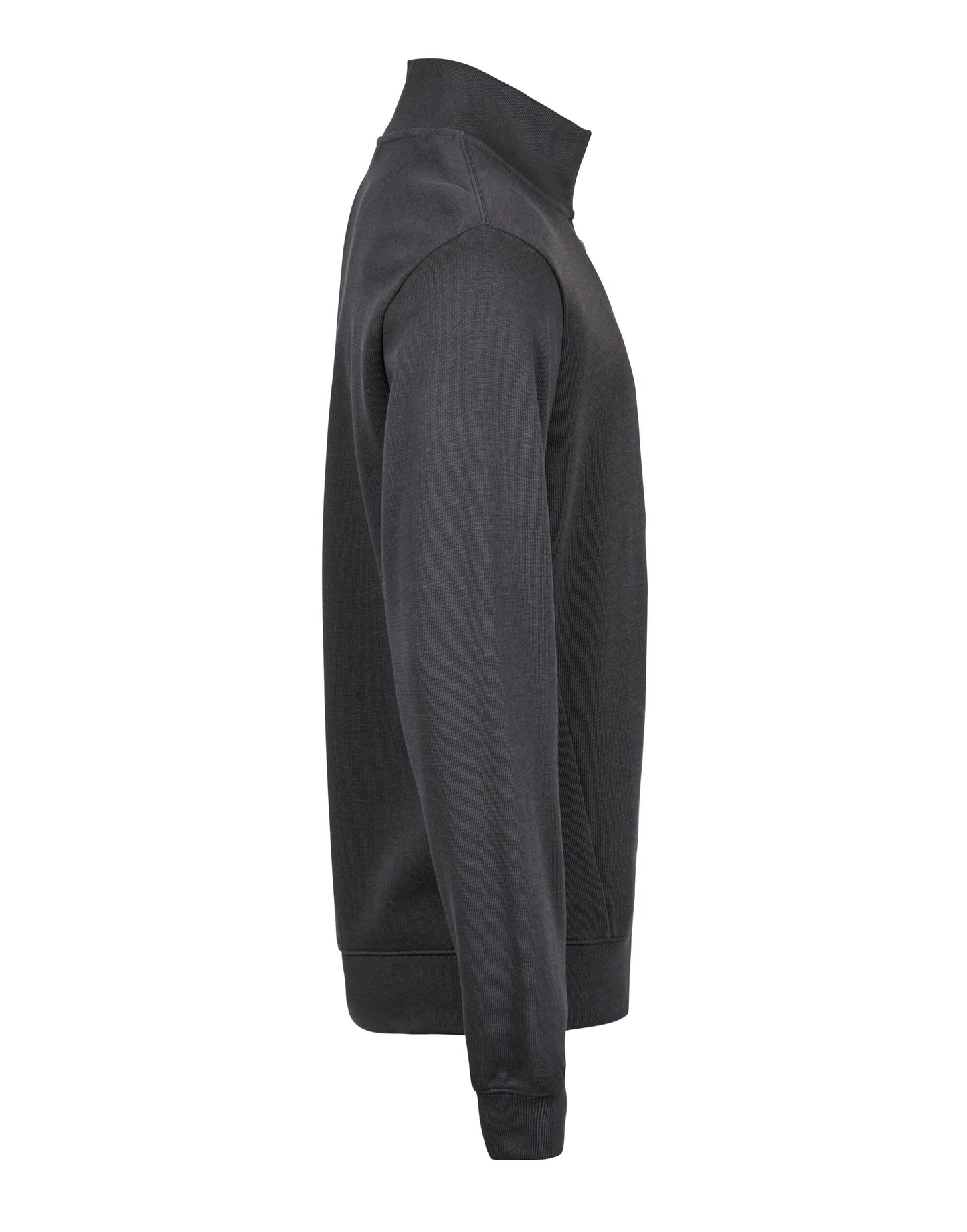 TJ5506 Tee Jays Ribbed Interlock Half Zip