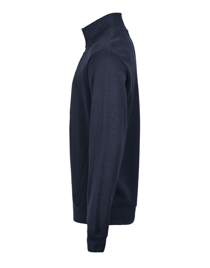 TJ5506 Tee Jays Ribbed Interlock Half Zip