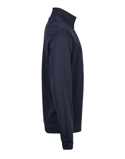TJ5506 Tee Jays Ribbed Interlock Half Zip