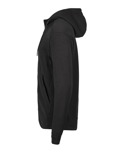 TJ5508 Tee Jays Ribbed Interlock Hood Full Zip