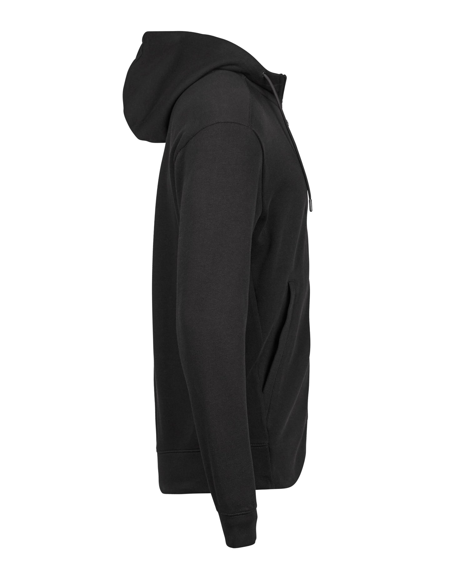 TJ5508 Tee Jays Ribbed Interlock Hood Full Zip