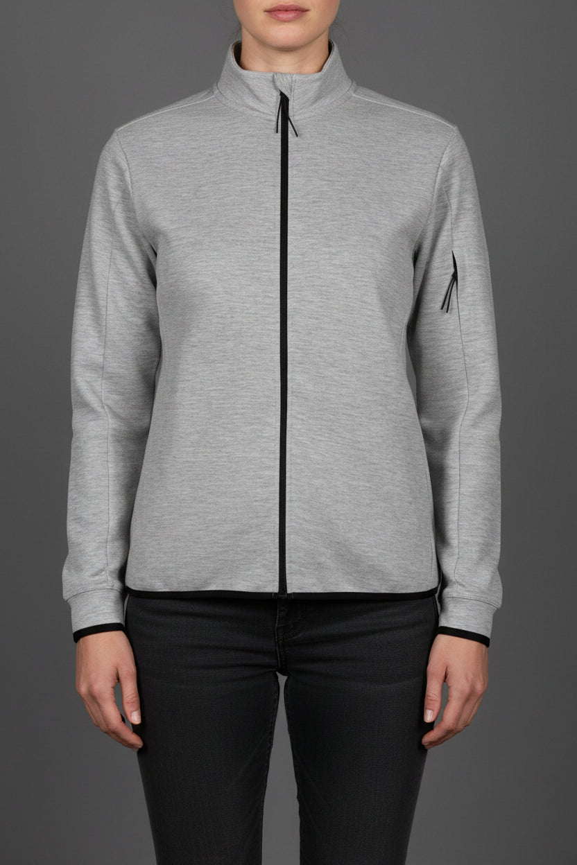 TJ5704 Tee Jays Athletic Full Zip Cardigan