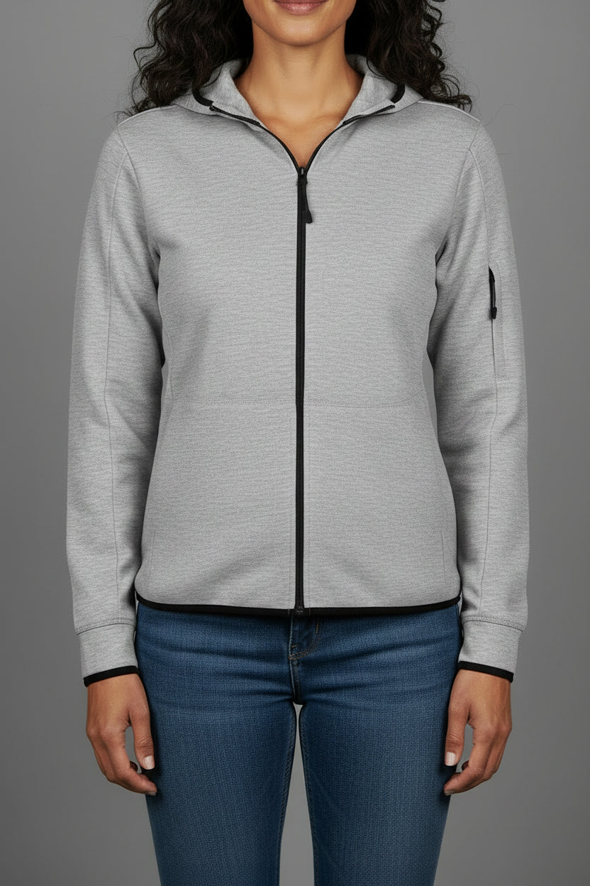 TJ5706 Tee Jays Athletic Full Zip Sweat