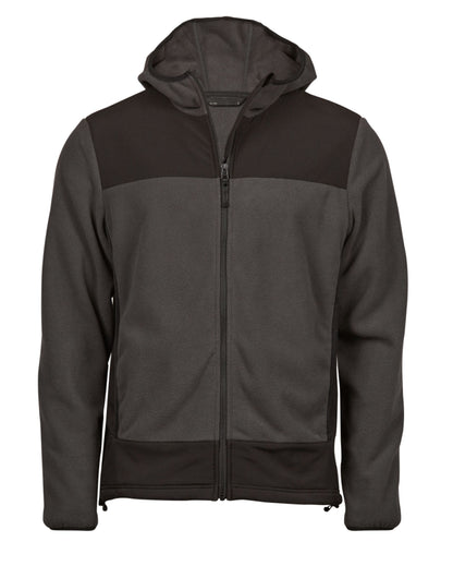 TeeJays Mens Mountain Hooded Fleece