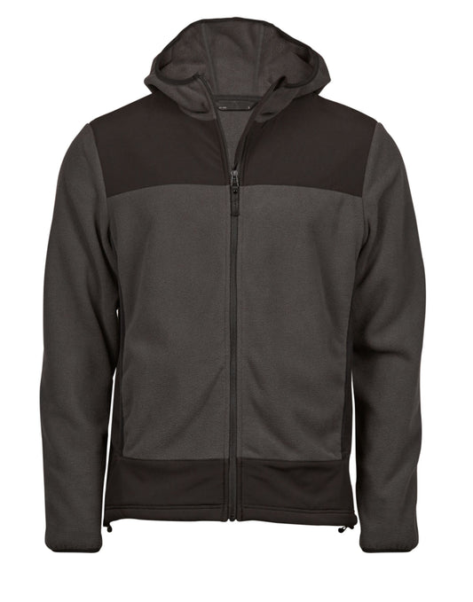 TeeJays Mens Mountain Hooded Fleece