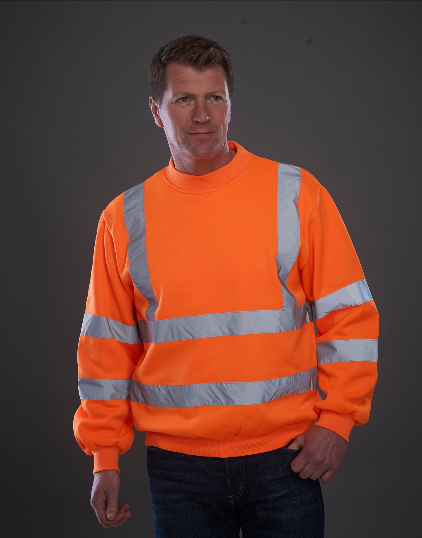 Yoko Hi-Vis Heavyweight Sweatshirt