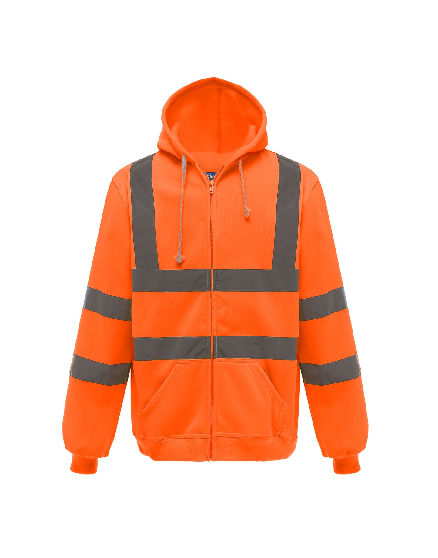 Yoko Hi Vis Zipped Hoodie