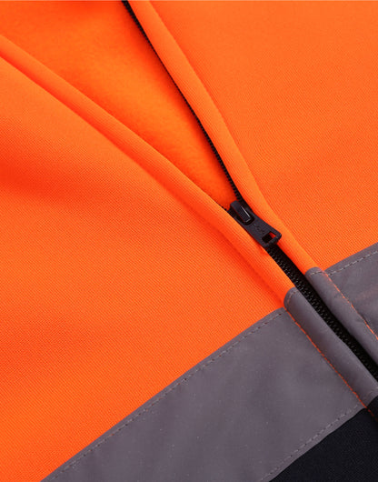 Yoko Hi Vis Zipped Hoodie