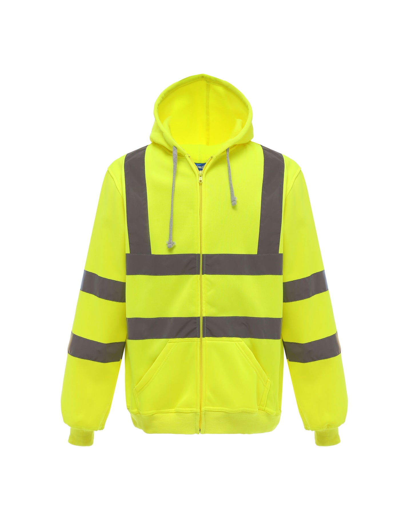 Yoko Hi Vis Zipped Hoodie