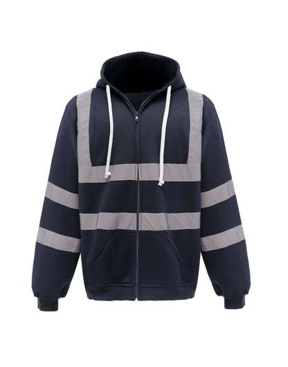 Yoko Hi Vis Zipped Hoodie