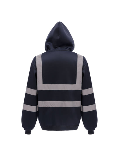 Yoko Hi Vis Zipped Hoodie
