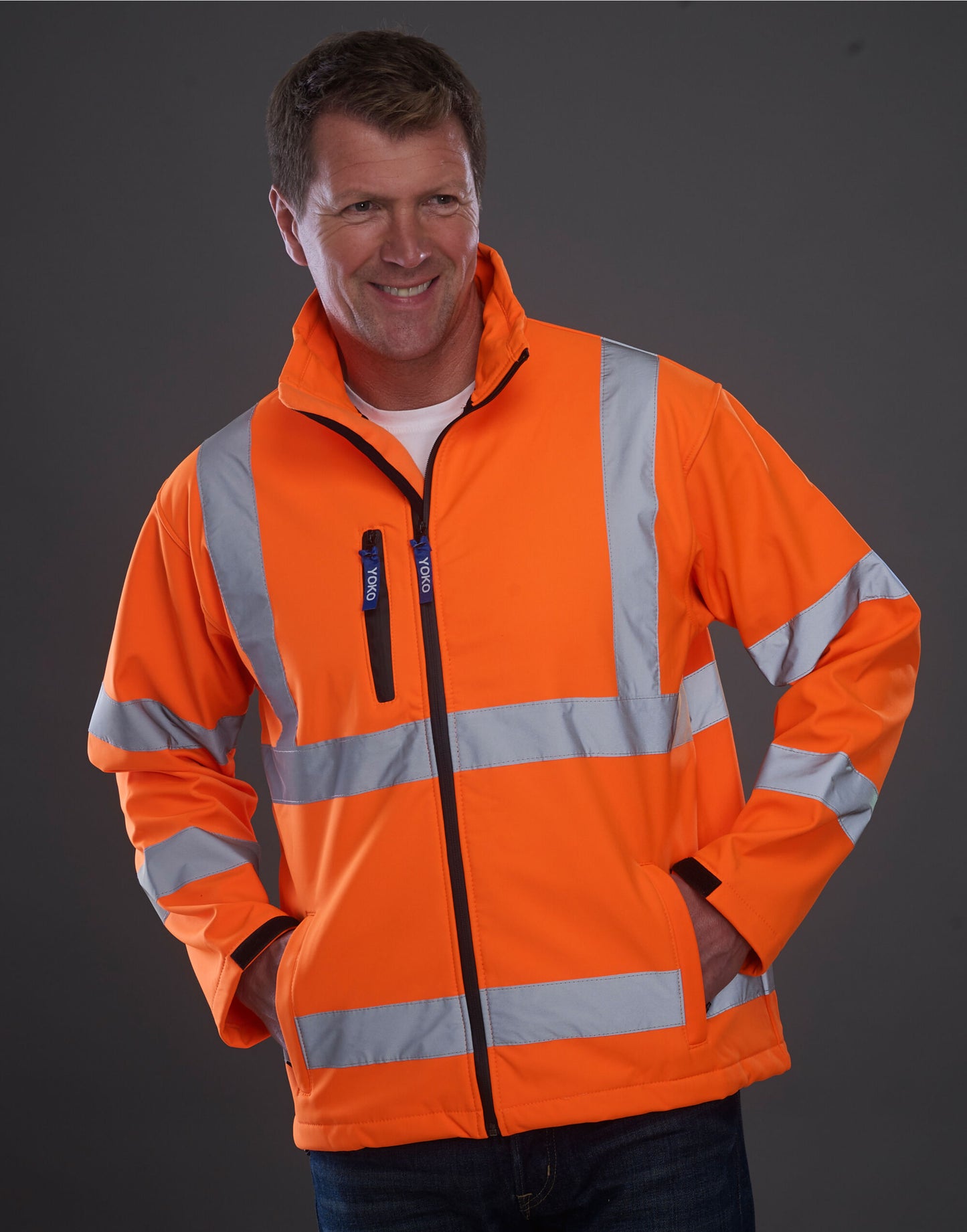 Yoko Hi-Vis Softshell Jacket