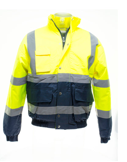 Yoko Hi Vis 2 Tone Bomber Jacket