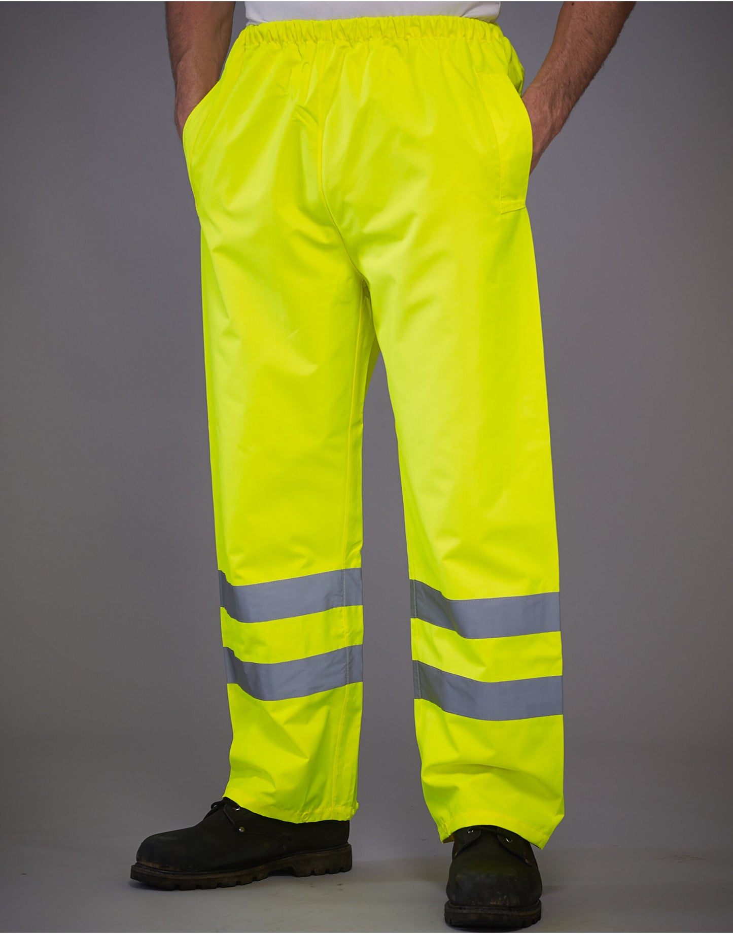 Yoko Hi-Vis Waterproof Contractor Trousers
