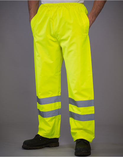 Yoko Hi-Vis Waterproof Contractor Trousers