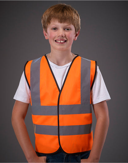 Yoko Childrens Hi-Vis Waistcoat