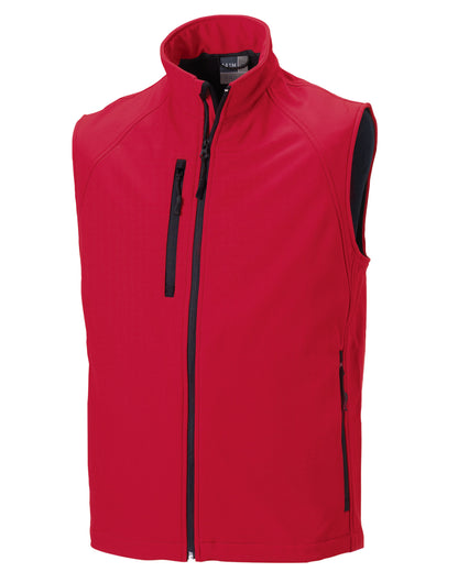 R141M Russell Mens Softshell Gilet