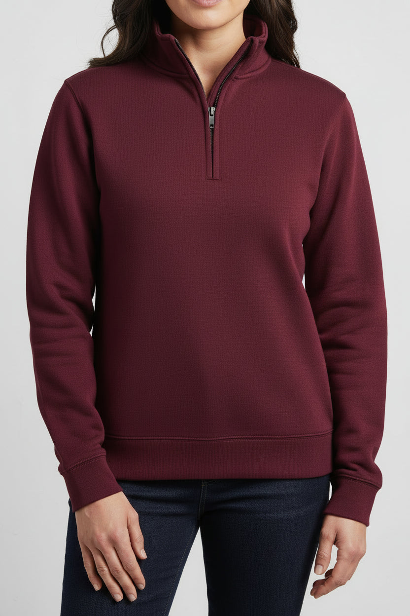 R270M Russell Authentic 1/4 Zip Sweat
