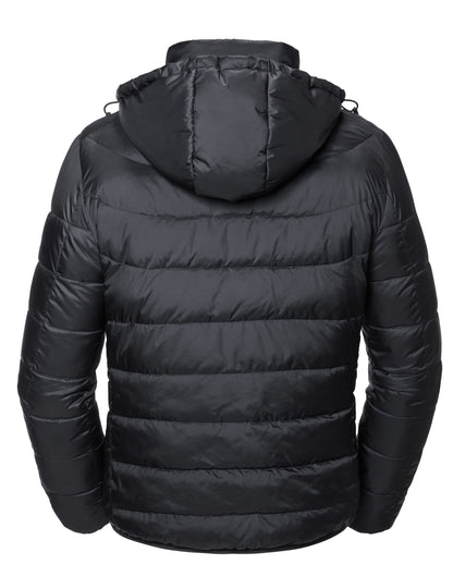 R440M Russell Mens Hooded Nano Jacket