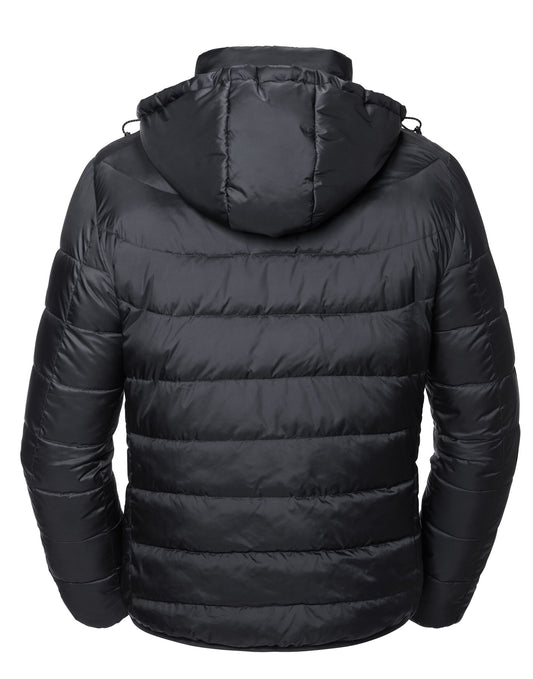 R440M Russell Mens Hooded Nano Jacket