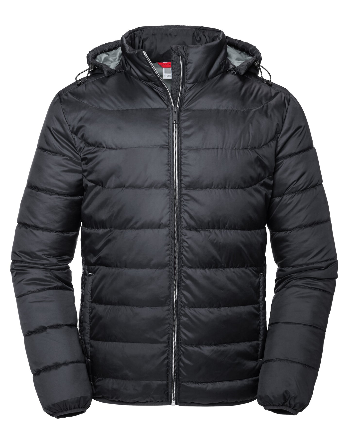 R440M Russell Mens Hooded Nano Jacket