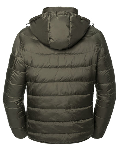 R440M Russell Mens Hooded Nano Jacket