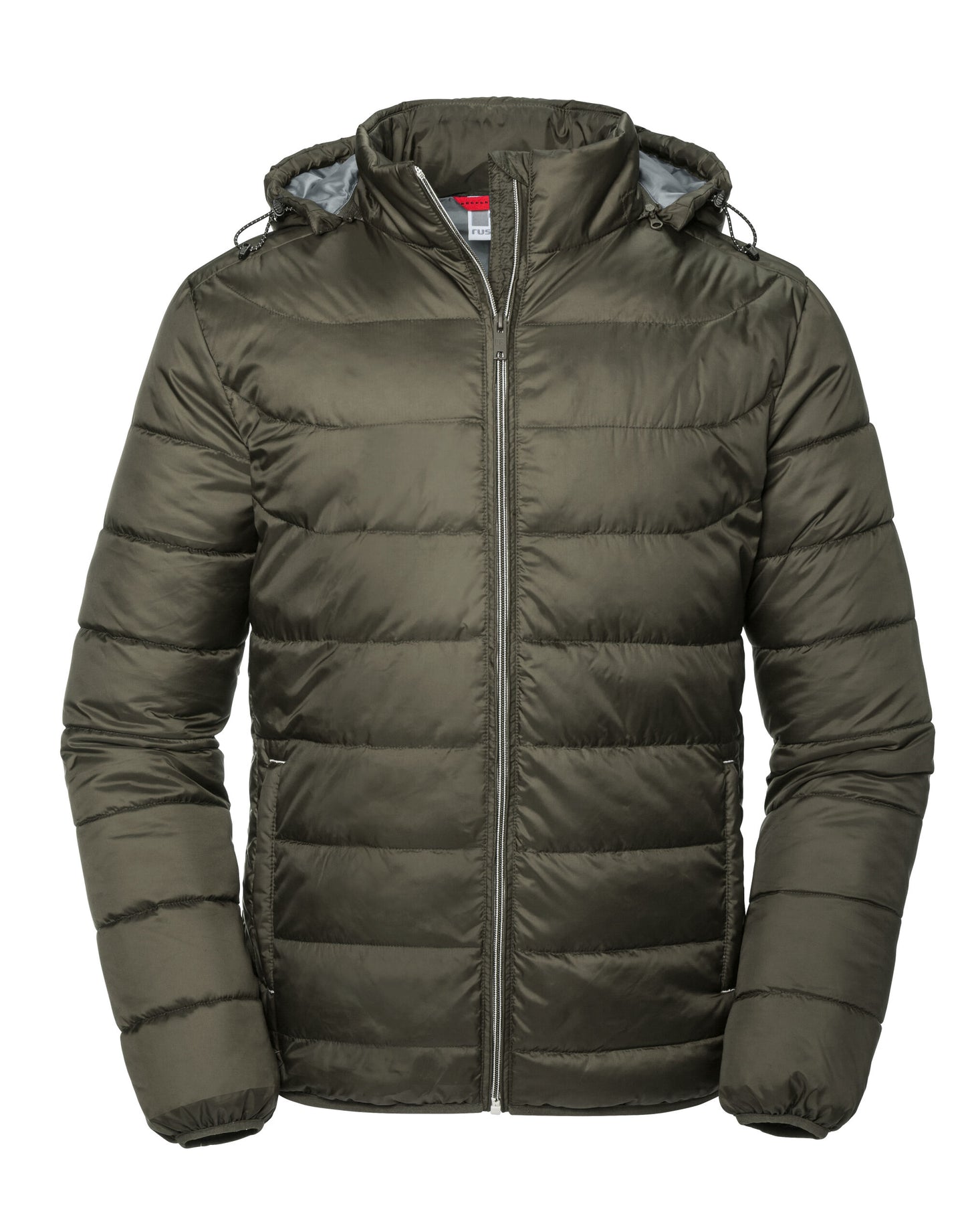 R440M Russell Mens Hooded Nano Jacket