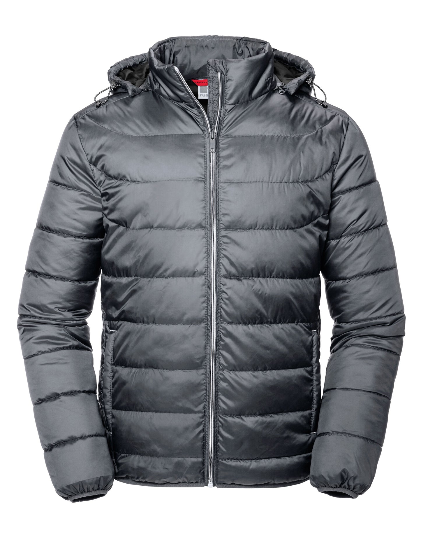 R440M Russell Mens Hooded Nano Jacket