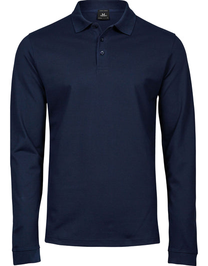 Tee Jays Mens Luxury L/S Stretch Polo