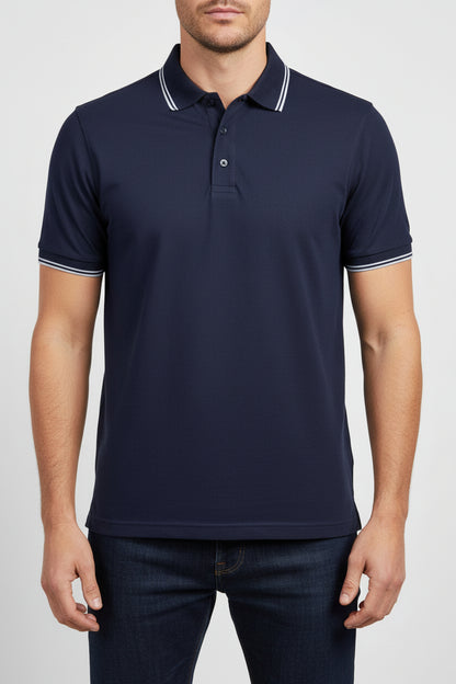 Tee Jays Mens Luxury Stripe Stretch Polo
