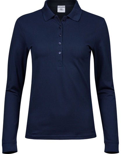 Tee Jays Ladies Luxury L/S Stretch Polo