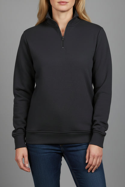 TJ5438 Tee Jays Half Zip Sweatshirt