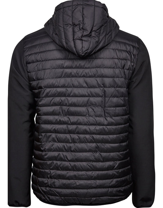 Tee Jays Mens Hooded Crossover Jacket