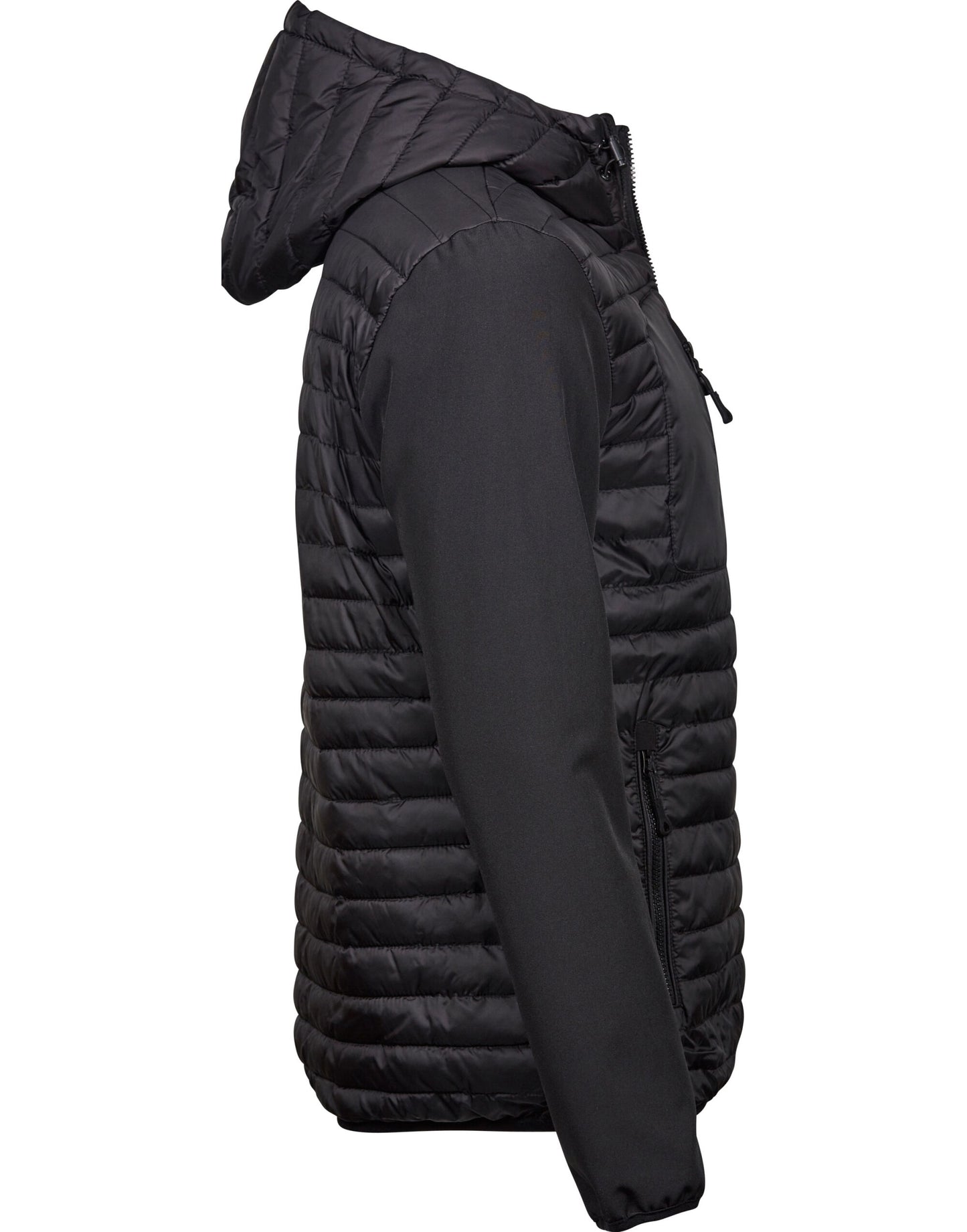 Tee Jays Mens Hooded Crossover Jacket