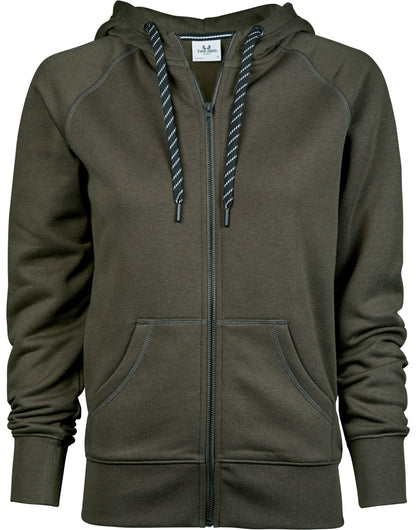 Tee Jays Ladies Fashion Full Zip Hood