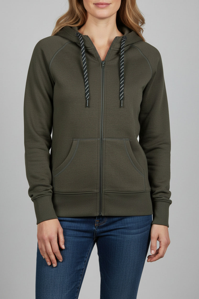 Tee Jays Ladies Fashion Full Zip Hood