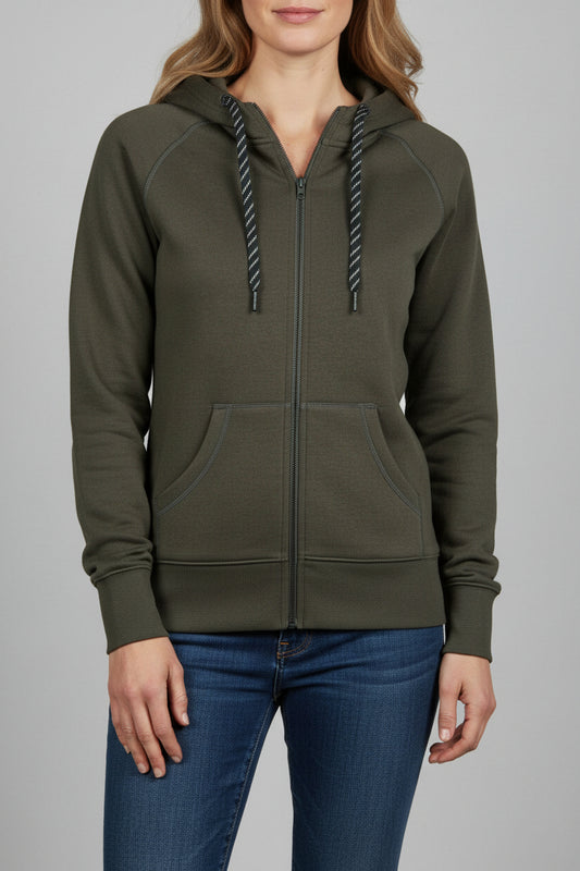 Tee Jays Ladies Fashion Full Zip Hood